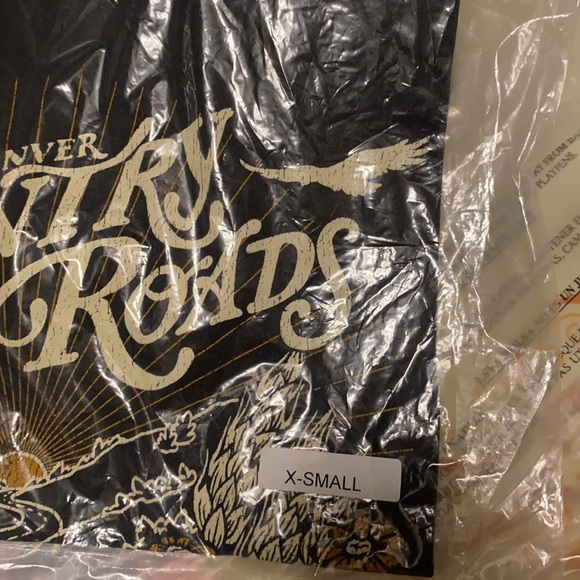 New MIDNIGHT RIDER X John Denver country roads graphic tee sz S,M,L,XL - Picture 4 of 6